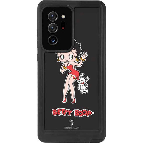 Betty Boop With Puppy Galaxy Note20 Ultra 5G Waterproof Case